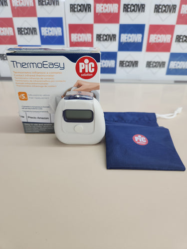 Termómetro Infrarrojo ThermoEasy Pic Solution, Medición Rápida, Alerta Temperatura